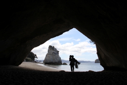 Cathedral Cove weddings New Zealand